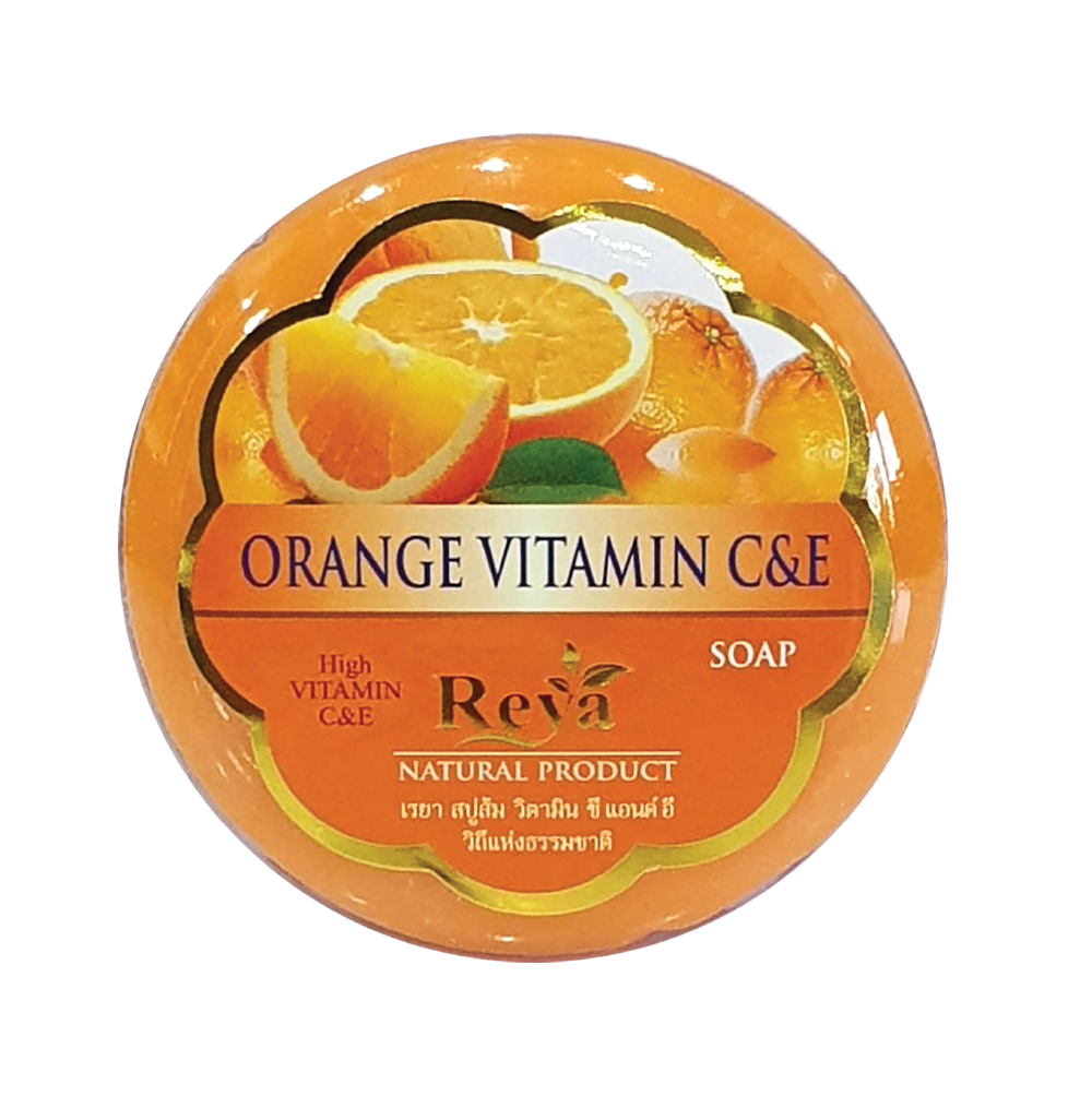Orange, vitamin C and E Soap